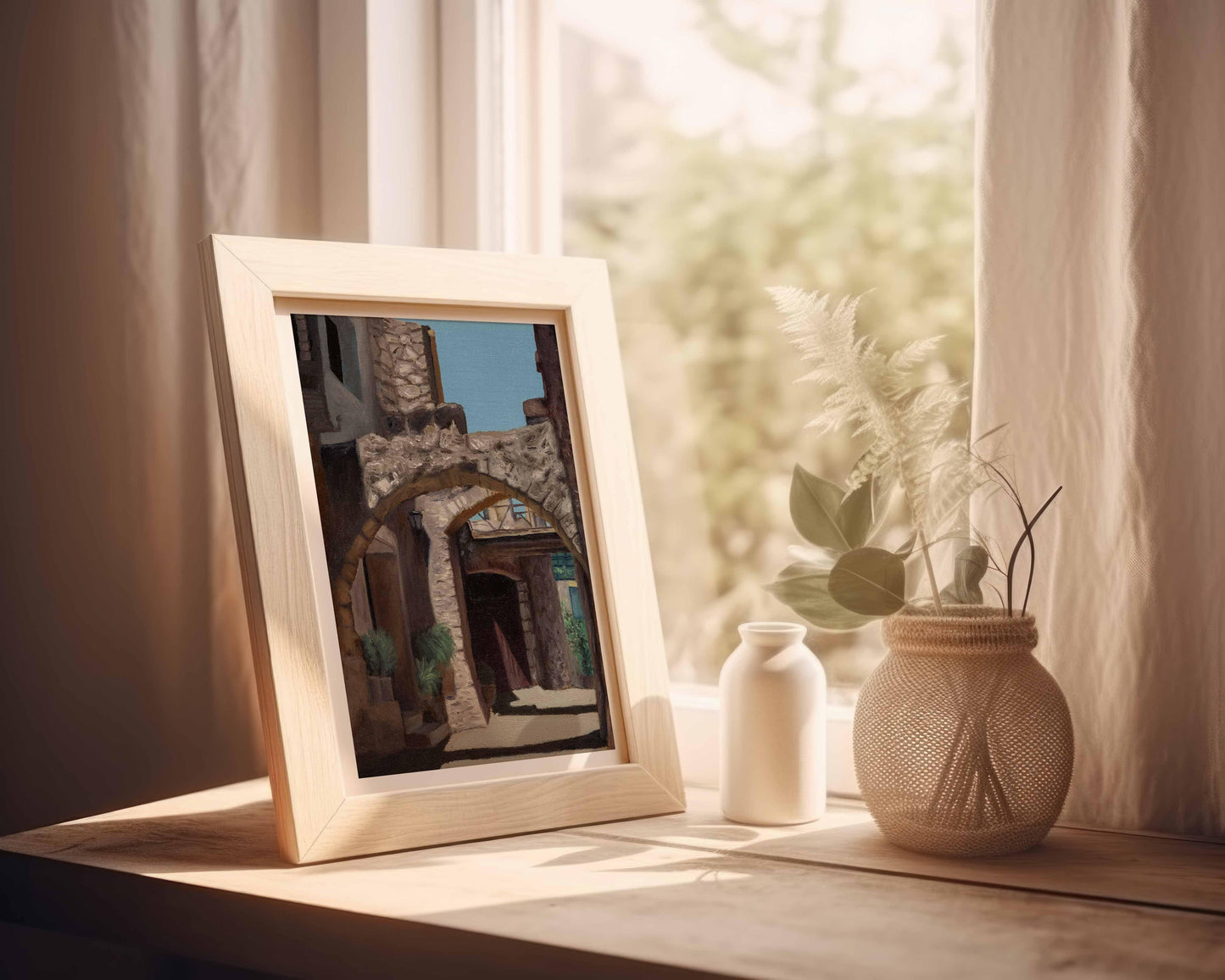 Marc Sokolean Fine Art Fine Art Print Pals Catalunya Fine Art Print - A4 - Marc Sokolean - Spanish Wall Art